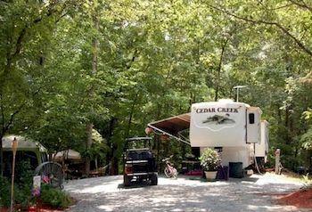 Forest Lake Rv & Camping Resort Advance Dış mekan fotoğraf